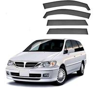 Car Wind Deflectors for Nissan Presage MK1-U30 1998-2002, Deflector Shield Side Window Sun Rain Guards Window Visor Rain Guards Stick-on Fitment