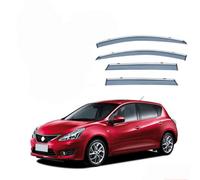 Car Wind Deflectors for Nissan Pulsar Hatchback Pulsar C12 2013-2018, Sun Visors Rain Guards Side Car Window Visor Deflectors Window Visors Wind Rain Deflectors