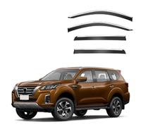 Car Wind Deflectors for Nissan TERRA MK1-D23 2018+, Sun Visors Rain Guards Side Car Window Visor Deflectors Window Visors Wind Rain Deflectors