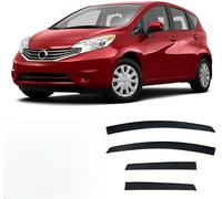 Car Wind Deflectors for Nissan Versa Note MK2-E12 2014-2019, Deflector Shield Side Window Sun Rain Guards Window Visor Rain Guards Stick-on Fitment