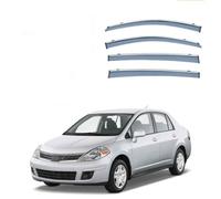 Car Wind Deflectors for Nissan Versa Sedan MK1-C11 2006-2012, Sun Visors Rain Guards Side Car Window Visor Deflectors Window Visors Wind Rain Deflectors