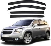 Car Wind Deflectors for Orlando MK1-J309 2010-2017, Deflector Shield Side Window Sun Rain Guards Window Visor Rain Guards Stick-on Fitment