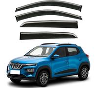 Car Wind Deflectors for Renault E-Tech City K-ZE MK1/BW 2015-2025 | Car Window Rain Guards 4 Piece, Side Window Deflectors for Front and Rear Windows, Designed for Ventilation in Wet Weather