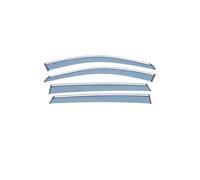 Car Wind Deflectors For Skoda For Rapid Hachback 2012-2022 Chrome Strips Guards Deflectors Door Visor Vent Shades Ventvisor