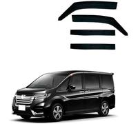 Car Wind Deflectors for Step wgn MK5-RP 2015-2021, Deflector Shield Side Window Sun Rain Guards Window Visor Rain Guards Stick-on Fitment