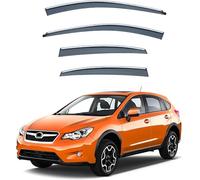 Car Wind Deflectors for Subaru Crosstrek 2012-2017 Deflector Shield Bugshield Side Window Sun Rain Guards Window Visor Car Accessories