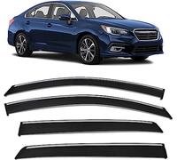 Car Wind Deflectors for Subaru Legacy Sedan 2015-2020, Window Visor Sun Rain Guard Smoke Guards Weather Shied Covers Window Deflector