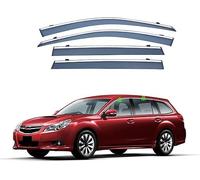 Car Wind Deflectors for SUBARU LEGACY WAGON BR 2010, Keep Your Car Ventilated In Rain, Reduce Wind Turbulence, Enhance Driving