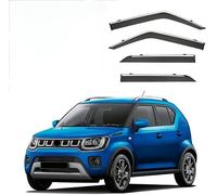 Car Wind Deflectors for Suzuki Ignis MK2-MF 2016-2023, Deflector Shield Side Window Sun Rain Guards Window Visor Rain Guards Stick-on Fitment