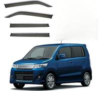Car Wind Deflectors for Suzuki Wagon R MK4-MH23S 2009-2012, Deflector Shield Side Window Sun Rain Guards Window Visor Rain Guards Stick-on Fitment