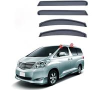 Car wind deflectors for TOYOTA ALPHARD AH20 2009-2014.rainproof strip Auto Accessories Windshield Sunshade Car ComfortRain Guard