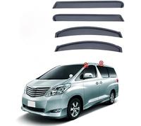 Car wind deflectors for TOYOTA ALPHARD AH20 2009-2014.rainproof strip Auto Accessories Windshield Sunshade Car ComfortRain Guard