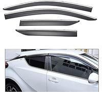 Car Wind Deflectors for Toyota C-HR CHR 2016 2017 Deflector Shield Bugshield Side Window Sun Rain Guards Window Visor Car Accessories