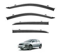 Car Wind Deflectors for Toyota Corolla Sportivo Hatchback MK9-E120 2002-2006, Car Window Visors Rain Guards Shatterproof Sun Shields Protector Accessories
