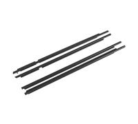 Car Wind deflectors for Toyota for Landcruiser for Prado 120 Series 2003-2009 Weatherstrips Door Window Moulding Trim Weatherstrip Seal Belt