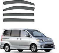Car Wind Deflectors for Toyota Noah MK1-R60 2001-2006, Deflector Shield Side Window Sun Rain Guards Window Visor Rain Guards Stick-on Fitment