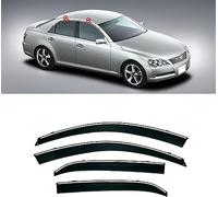 Car Wind Deflectors for Toyota REZI/MARK X120 2004-2008, Keep Your Car Ventilated In Rain, Reduce Wind Turbulence, Enhance Driving