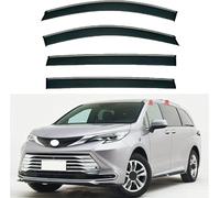 Car Wind Deflectors for Toyota Sienna 2020-2022 Deflector Shield Bugshield Side Window Sun Rain Guards Window Visor Car Accessories