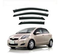 Car Wind Deflectors for Toyota Vitz MK2-XP90 2006-2009, Sun Visors Rain Guards Side Car Window Visor Deflectors Window Visors Wind Rain Deflectors
