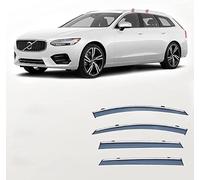 Car Wind Deflectors for Volvo V90 2018+ Deflector Shield Bugshield Side Window Sun Rain Guards Window Visor Car Accessories