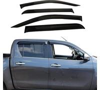 Car Wind Deflectors for VW Amarok 2023-2024, Deflector Shield Side Window Sun Rain Guards Window Visor Rain Guards Stick-on Fitment