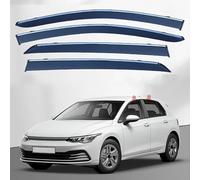 Car Wind Deflectors for VW Golf 8 MK8 2020 2021 2022 2023 2024, Side Door Window Visor Car Deflector Windproof Rain Smoke Guards Vent Cover Shield Accessories
