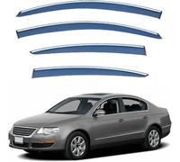 Car Wind Deflectors for VW Passat MK6-B6 2006-2010, Deflector Shield Side Window Sun Rain Guards Window Visor Rain Guards Stick-on Fitment