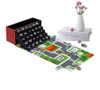 Car Winding Set - ABS 48/60 Pieces | Interactive Vehicle Figures With Organizer Storage Box with Interactive, Fun, Back-up Vehicles Set | Birthdays