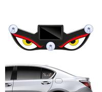 Car Window Ambient Light - Solar Power Non-Glare Adhesive - LED Eyes for Car Windshield - for Drivers Enthusiasts Women Road Trip Commuting Travel City Touring