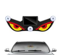 Car Window Atmosphere Light - Solar Energy Glare Free Adhesive, Rear Bezel Atmosphere Lighting - For Drivers Women Travel and Urban Journeys
