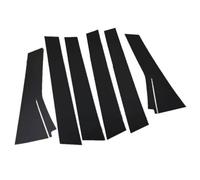 Car Window B Pillar Trim Compatible With Fit For Jazz GK5 3rd 2014-2019 6pcs Auto Car Door Window Pillars Post Cover Molding Trim Stickers Decorative Strip Set