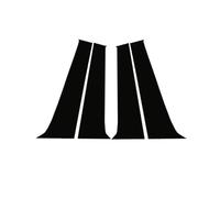 Car Window B Pillar Trim Compatible With VW For Golf 6 2009 2010 2011 2012 2013 8 2020 2021 4PCS Polished Pillar Posts Door Pillars Post Trim Styling Accessories