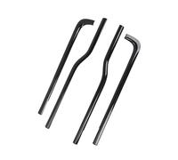 Car Window Bottom Sill Body Decoration Strips Exterior For Ford F150 For Raptor 2009 2010 2011 2012 2013 2014 OOPUHKSY(Black)