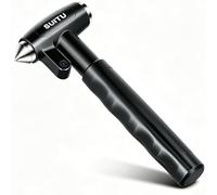 Car Window Breaker, 3-in-1 Emergency Glass Breaker & Seatbelt Cutter