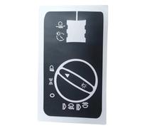 Car Window Button Sticker Compatible with A3 for 8L 1996 1997 1998 1999 2000 2001 2002 2003 1 Set Headlight Button Repair Stickers Worn Car Styling