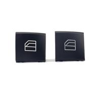 Car Window Buttons 1 Pair Dricer Window Switch Repair Button Cap Cover For Mercedes For ML GL R W164 X164 W251 2518300390 2518300590