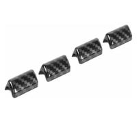 Car window buttons For Suzuki For Jimny 2019 2020 2021 2022 2023 2024 Up Car Window Lift Switch Button Decoration Cover Interior Accessories B Silver Mouldings(A Carbon Black)