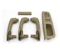 Car window buttons For VW For Bora For Golf 4 For MK4 For Jetta For Passat Interior Door Handle R-Gray 8PCS RHD Car Window Switch Panel Trim Inside Pull Replacement(R-beige 8pcs)