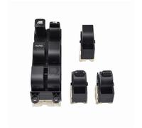 Car Window Control Button Power Window Lifter Master Control 25401-2M120 For Nissan For Navara For Bluebird For Sunny For Primera Pickup Truck B14 D22 Electric Window Switch(Set-4Piece)