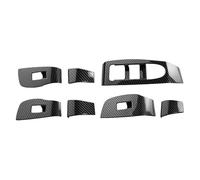 Car Window Control Lift Switch Panel Cover Trim Carbon Fiber For Mazda 3 CX-30 2024 2023 2022 2021 2020 Decoration Accessories UOEMCRTB