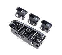 Car Window Control Master Button For Panamera For Cayenne For Macan 2011-2017 Power Window Switch Control Button Switch 7PP959855C 7PP959858RDML 7PP959858MDML(With Children Logo Set)
