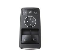 Car Window Control Switch For Benz SL W231 W197 W204 C250 C350 W172 AMG 2049058202 Electric Master Power Switches Buttons Window Regulator Switch(Black 3)