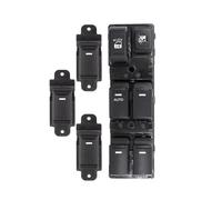 Car Window Control Switch For Kia For Sorento 2010-2013 LHD 93570-2P100 93570-2P200 93570-2P100VA Power Switches Regulator Push Button Switches(BLACK 1)
