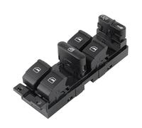 Car Window Control Switch For VW For Golf MK4 For Jetta For Bora For Passat B5 1J4959857D 10 Pins Power Master Window Switches Push Button Switches (BLACK 2)