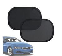Car Window Covers | 2 Pieces Static Nylon Net Removable - Sun Shade for Car Windshield | for Interior Front of Vehicles such as Trucks, SUVs and Saloon for Driving Protection
