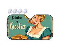 Car Window Covers Bohden To Tocotus: A Vintage Cookie Advertisement Car Windshield Sunshade Sun Shade For Car Car Visor Extender Sun Blocker(76x140cm)