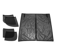 Car Window Covers - Magnetic Mesh Screen Breathable Tailgate | Durable Two-Way Zipper Shade Accessory for Camping Picnic Sleeping at Rest at Rip