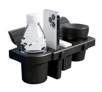Car Window Cup Holder - Non-Slip Multifunctional Organiser | 1PSC Car Door Coffee Cup Holder Made of ABS, Suitable for Front and Back Seats, Truck Interior, Mobile Phones, Vehicle, Boat