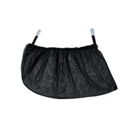 Car Window Curtains Black Nylon Mesh Rear Side Shade | Privacy Protection, Airflow through Mesh, Simple Installation, for Parked Cars, Road Trips, Pets