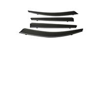 Car Window Deflector Compatible For Peugeot 3008 2017 2018 2019 2020 2021 Side Window Visor Deflector Windshield Compatible For Rain Guard Shields(Chrome strip-carbon)